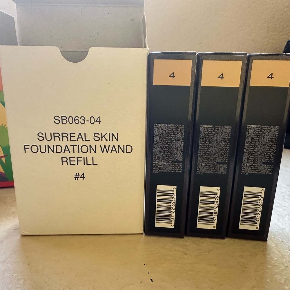 SURRATT Surreal Skin Foundation Wand Refill #4 - 3 refills!